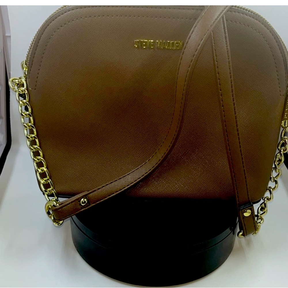 Steve Madden Brown Crossbody Bag